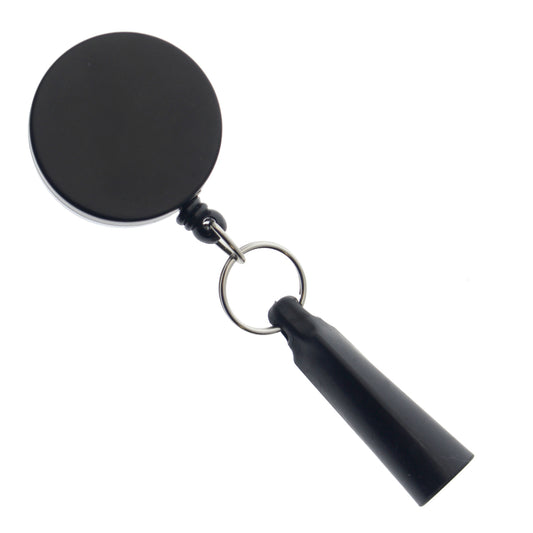SPID-3240 heavy duty retractable pen and pencil holder with belt clip and key ring