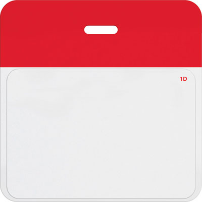 TEMPbadge T2020 Expiring Badge Front, 1-Day, Inkjet Roll, Box of 1,000