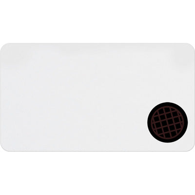 TEMPbadge T4103A Printable Badge Back, Adhesive, Spot Expiration Area