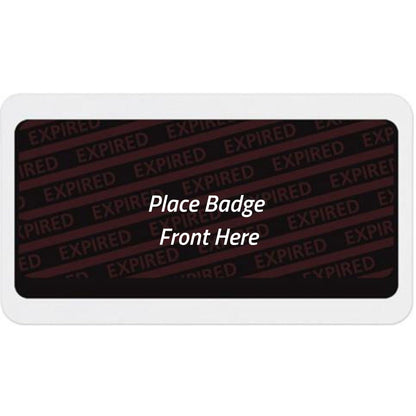 TEMPbadge T6031AL Self-Expiring Badge Back, Large Adhesive, EXPIRED Print