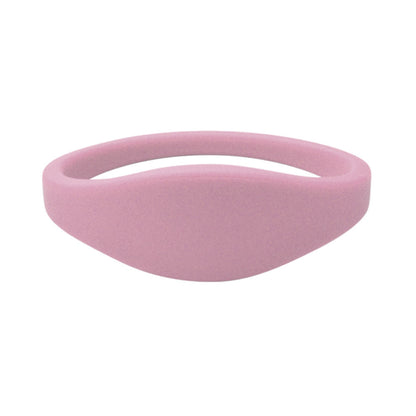 Light pink silicone U-Band MIFARE Classic 1K access wristband. Sold by Specialist ID.