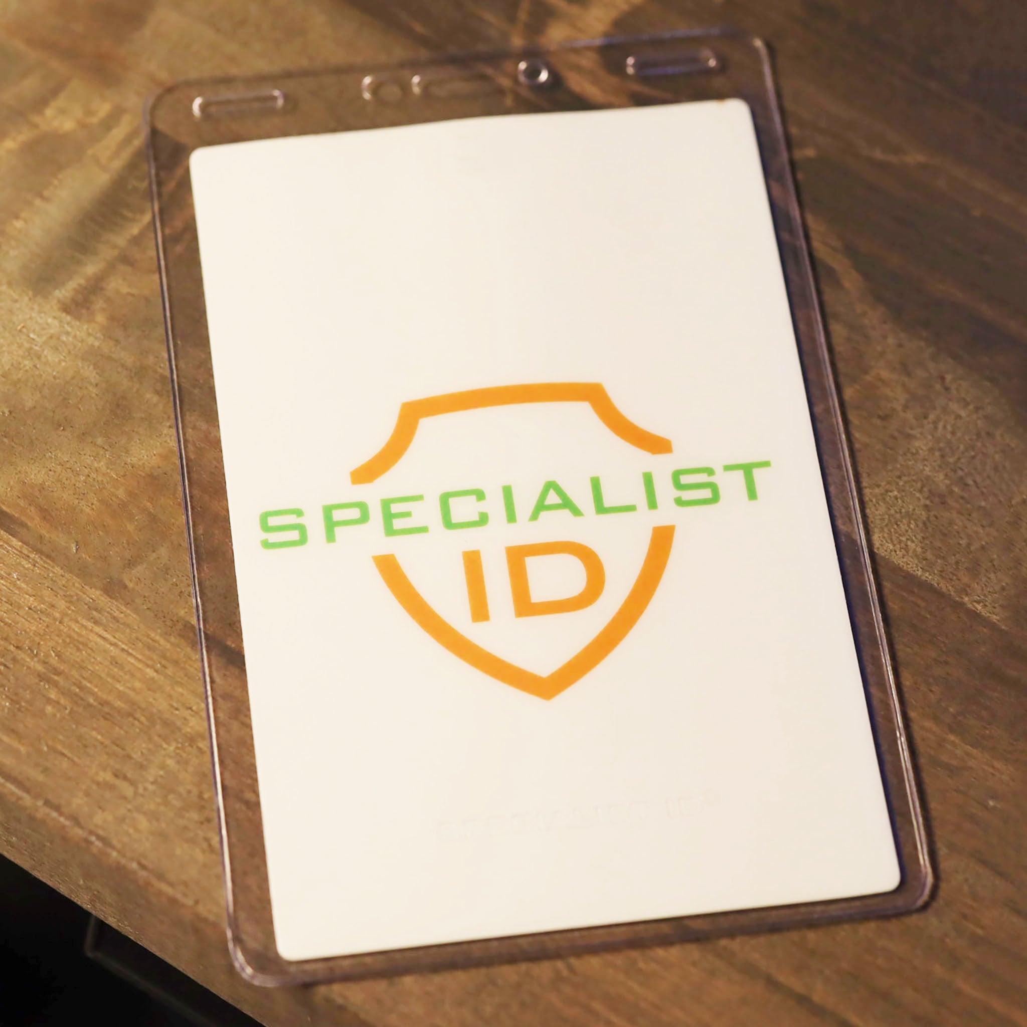 4x6 Oversized Vertical Badge Holder | Specialist ID
