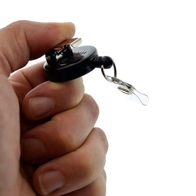 Badge Reel with Non-Swiveling Spring Clip / Pinch Clip (2120-470X)
