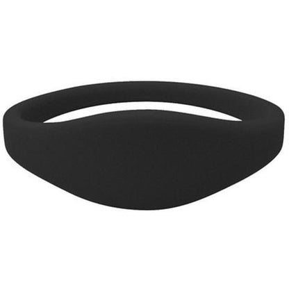 Black silicone U-Band MIFARE Classic 1K access wristband. Sold by Specialist ID.