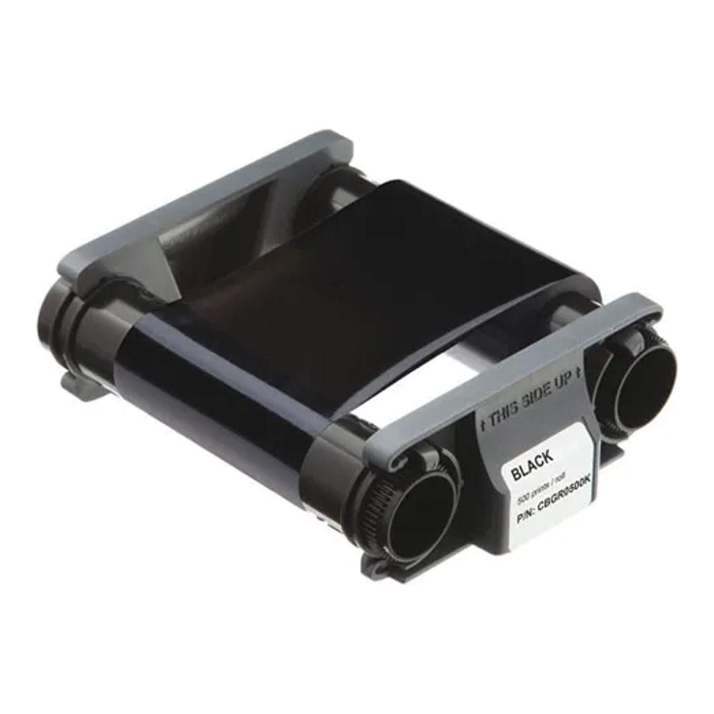 Evolis CBGR0500K Black Monochrome Ribbon for the Badgy100 and Badgy200 ID Card Printers, 500 prints per roll. Sold by Specialist ID.