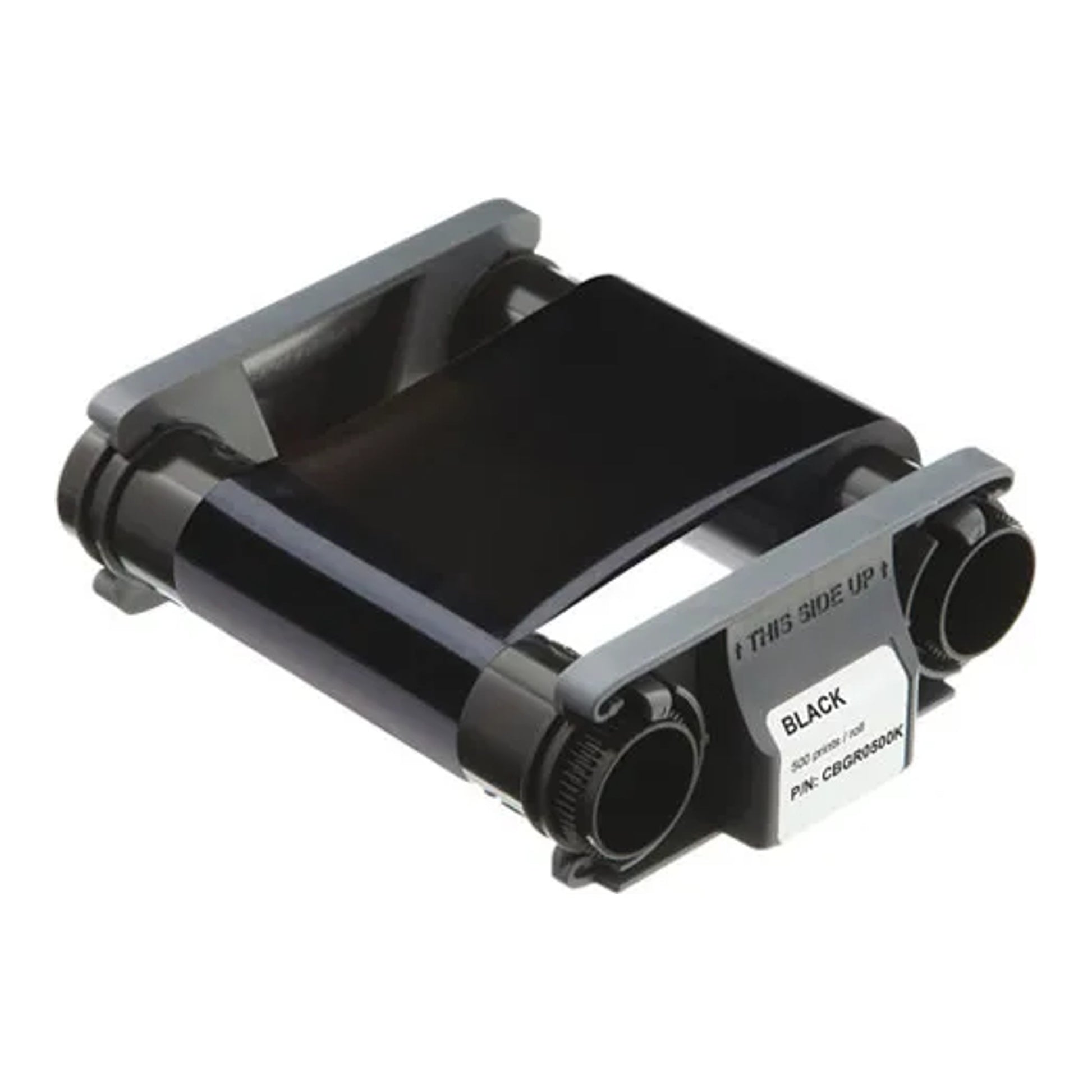 Evolis CBGR0500K Black Monochrome Ribbon for the Badgy100 and Badgy200 ID Card Printers, 500 prints per roll. Sold by Specialist ID.