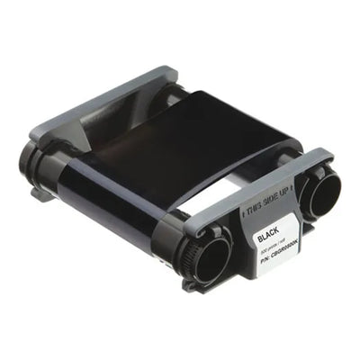 Evolis CBGR0500K Black Monochrome Ribbon for Badgy100 and Badgy200 Printers, 500 Prints