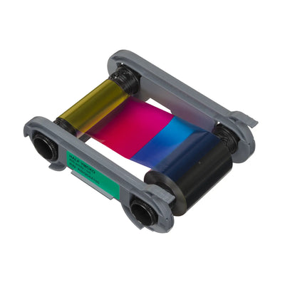 Evolis R5H204A100 HighTrust 1/2 YMCKO Color Ribbon for the Zenius 2 and Primacy 2 ID Card Printers, 400 Prints