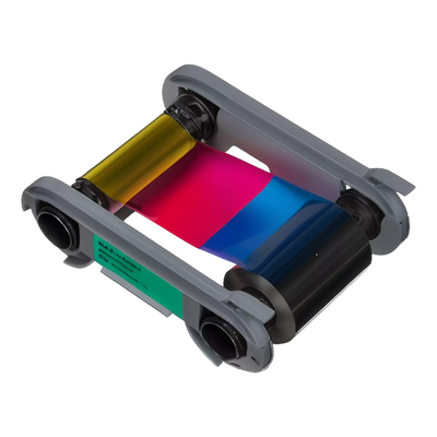 Evolis R7H206NAAA HighTrust 1/2 YMCKOKO Color Ribbon for the Primacy 2 ID Card Printer, 250 Prints