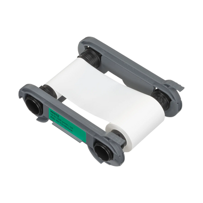 Evolis RCT215NAAA White Monochrome Ribbon for the Primacy 2 ID Card Printer, 1000 Prints
