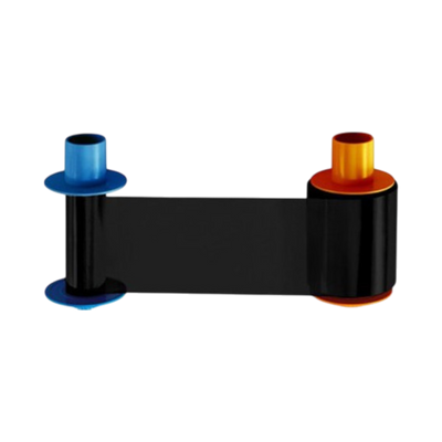 HID Fargo 45201 Premium Monochrome Black Ribbon Refill for the DTC4500e and DTC4500 ID Card Printers 3000 Prints