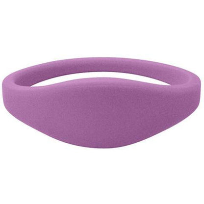 Grape silicone U-Band MIFARE Classic 1K access wristband. Sold by Specialist ID.