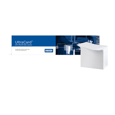 HID FARGO 81754 UltraCard PVC Cards - 500 Pack, CR80 30 Mil