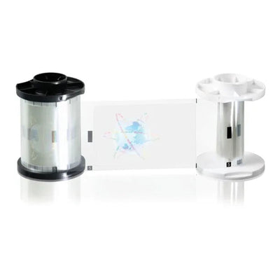 HID Fargo 82603 PolyGuard 0.6 mil Holographic Orbit Overlay for the DTC1500, DTC4500e, DTC4500, HDP5000, HDP5000e, HDP5600, and HDP8500 ID Card Printers 250 Prints