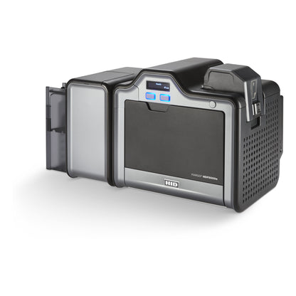HID FARGO HDP5000e dual-sided ID card printer 096528, left view