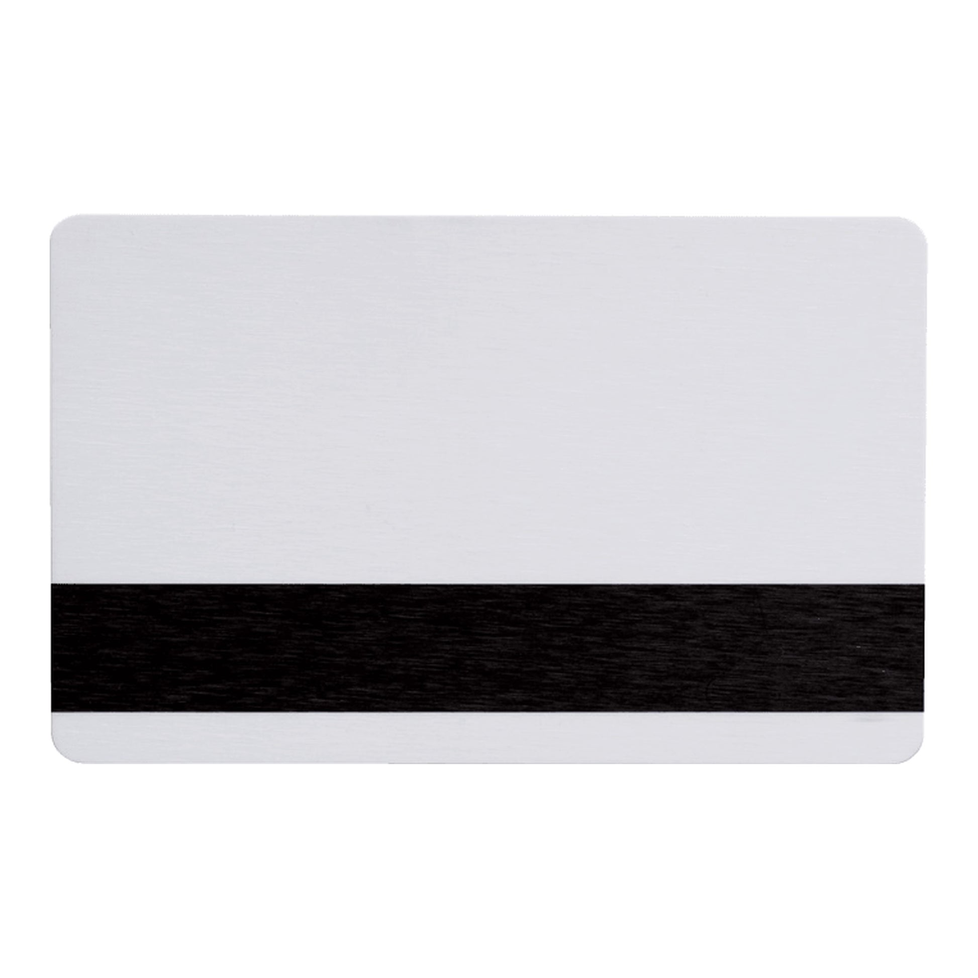 HID FARGO 82137 UltraCard Premium composite CR-80 card with high-coercivity black magnetic stripe