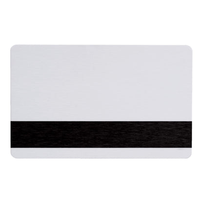HID FARGO 82137 UltraCard Premium composite CR-80 card with high-coercivity black magnetic stripe