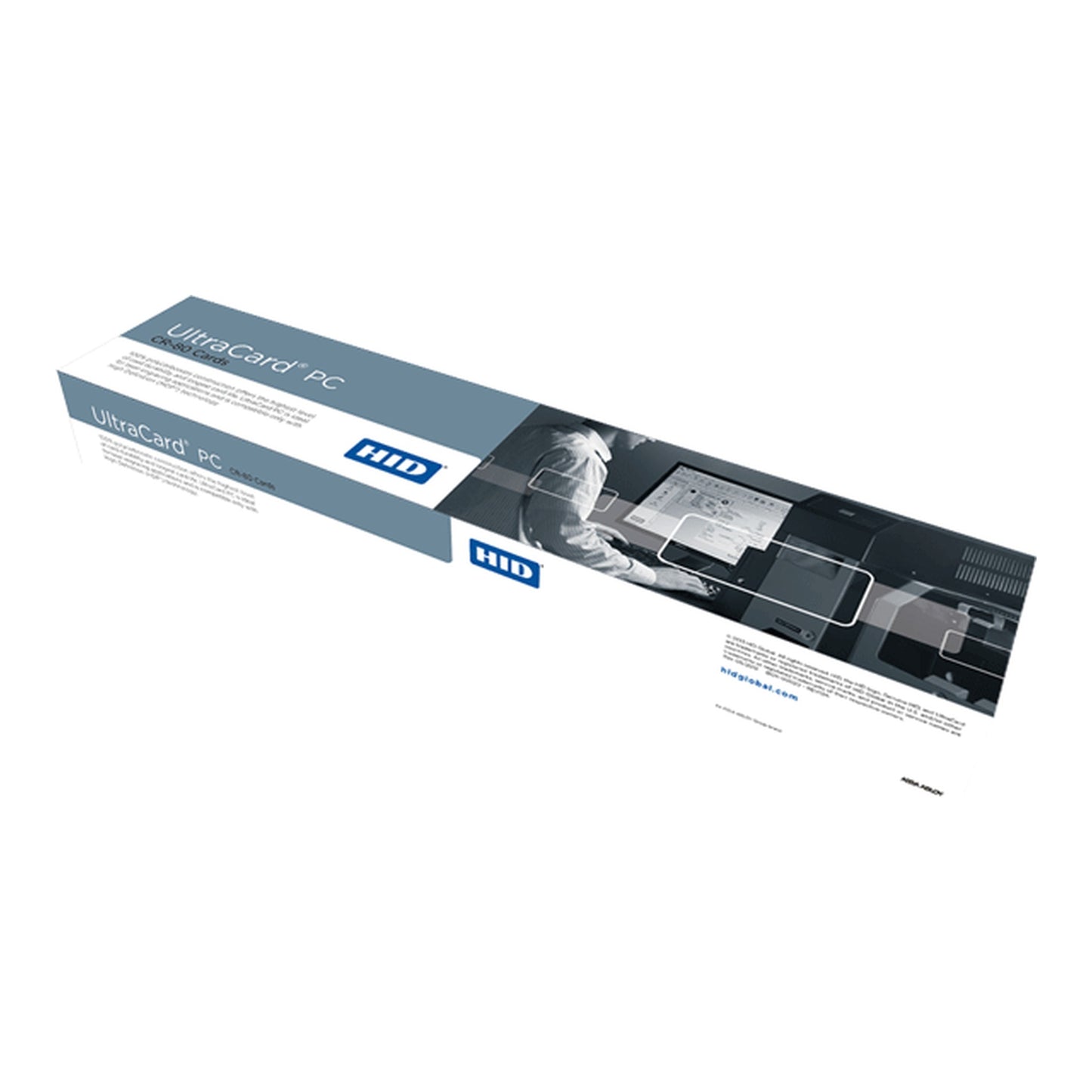 HID FARGO 82289 UltraCard PC 100% polycarbonate cards 500 pack box, CR-80 30 mil