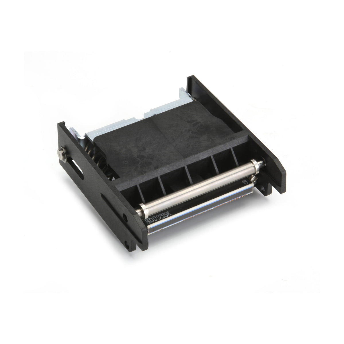 IDP SMART-51L thermal laminate head in its black frame with the heated roller