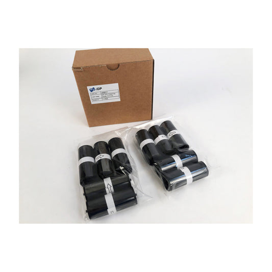 IDP 659217 cleaning rollers in two clear bags in front of the IDP shipping box