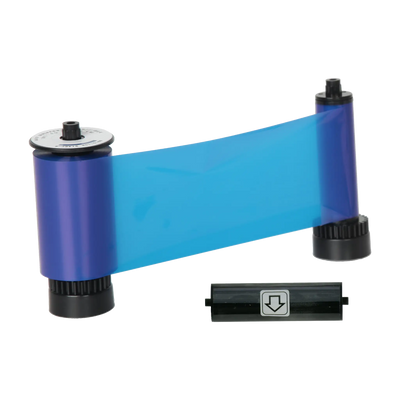 IDP 659372 Blue Monochrome Resin Ribbon - 1200 Prints, Compatible with SMART-31, SMART-51 ID Card Printers