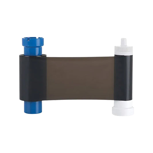 Magicard MA1000K-BLACK black monochrome ribbon for the Magicard Enduro+, Enduro3E, and Rio Pro ID card printers, 1,000 prints per roll. Sold by Specialist ID.