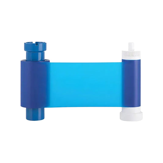 Magicard MA1000K-BLUE blue monochrome ribbon for the Magicard Enduro+, Enduro3E, and Rio Pro ID card printers, 1,000 prints per roll. Sold by Specialist ID.