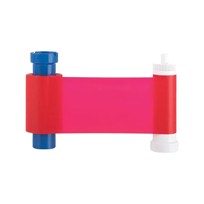 Magicard MA1000K-RED Red Monochrome Ribbon for the Magicard 300 and 600 ID Card Printers, 1,000 Prints