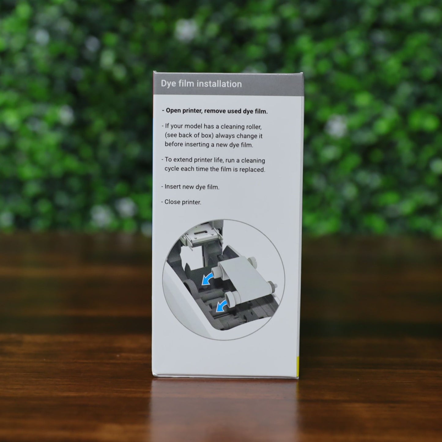 The Magicard MC250YMCKOK Ribbon enables 250 dual-sided full-color prints; follow on-screen printer instructions to replace old ribbon and install the new cartridge easily. Photographed and sold by Specialist ID, an authorized Magicard dealer.