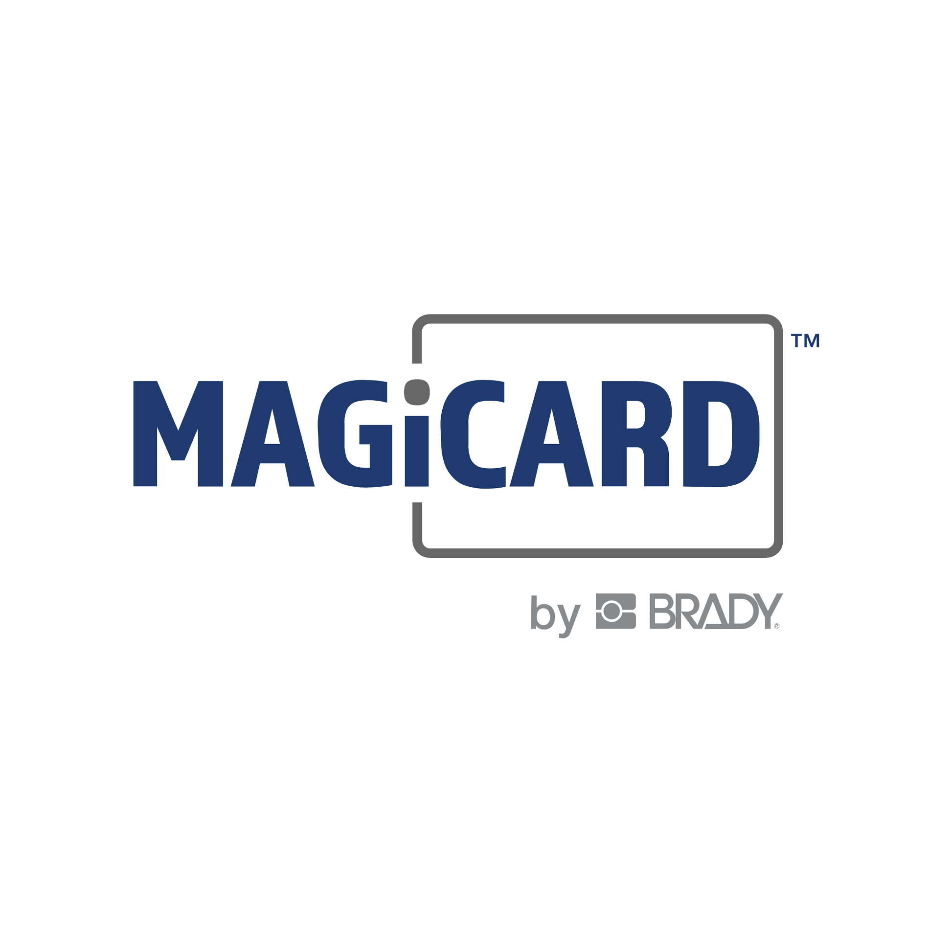 Magicard by Brady logo. Sold by Specialist ID.