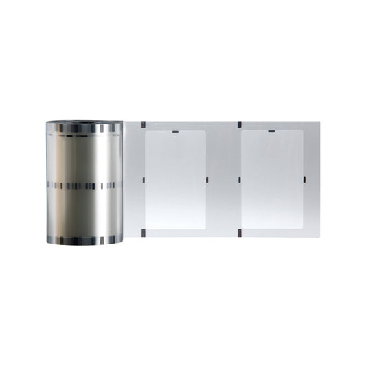 Magicard PRIMA462 clear patch laminate 0.6 mil for the Magicard Prima 8 ID card printer, 600 laminates per roll. Sold by Specialist ID.