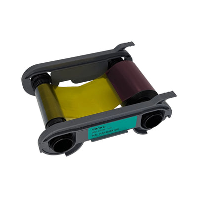 Evolis R5F208A100 HighTrust YMCKO Color Ribbon for the Primacy 2 ID Card Printer, 300 Prints