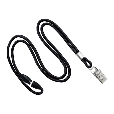 Round 1/8" Breakaway ID Badge Lanyard with Bulldog Clip (2137-201X)