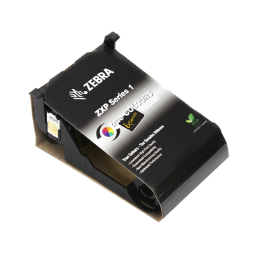 Zebra 800011-140 YMCKO Color Ribbon - 100 Prints, Compatible with ZXP Series 1