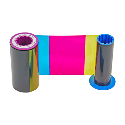 Zebra 800012-445 YMCK Ribbon - 625 Prints, for ZXP Series 8 & Series 9 Retransfer ID Card Printers