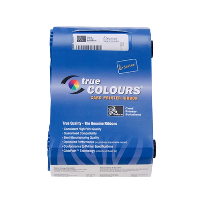 Zebra 800017-248 YMCKOK Ribbon - 165 Prints, Compatible with P120i ID Card Printer