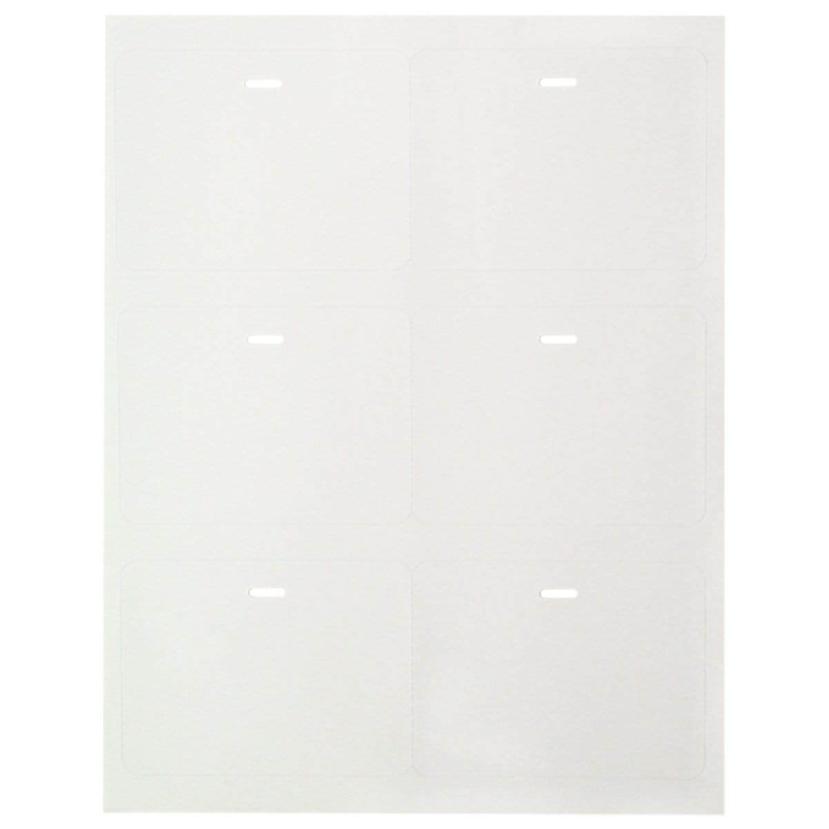 Blank Laser Printable Non-expiring Double-sided Cardbadge, Box of 501 (P/N 04301) 04301