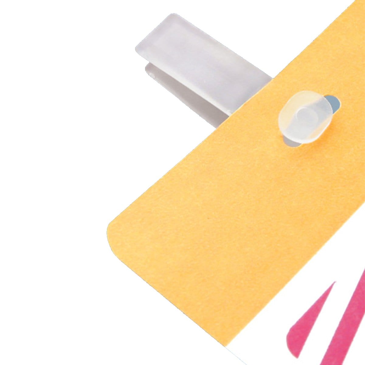 Reusable Plastic Cardclip - Badge Clip (Bag of 500 Clips) P/N 08075 08075
