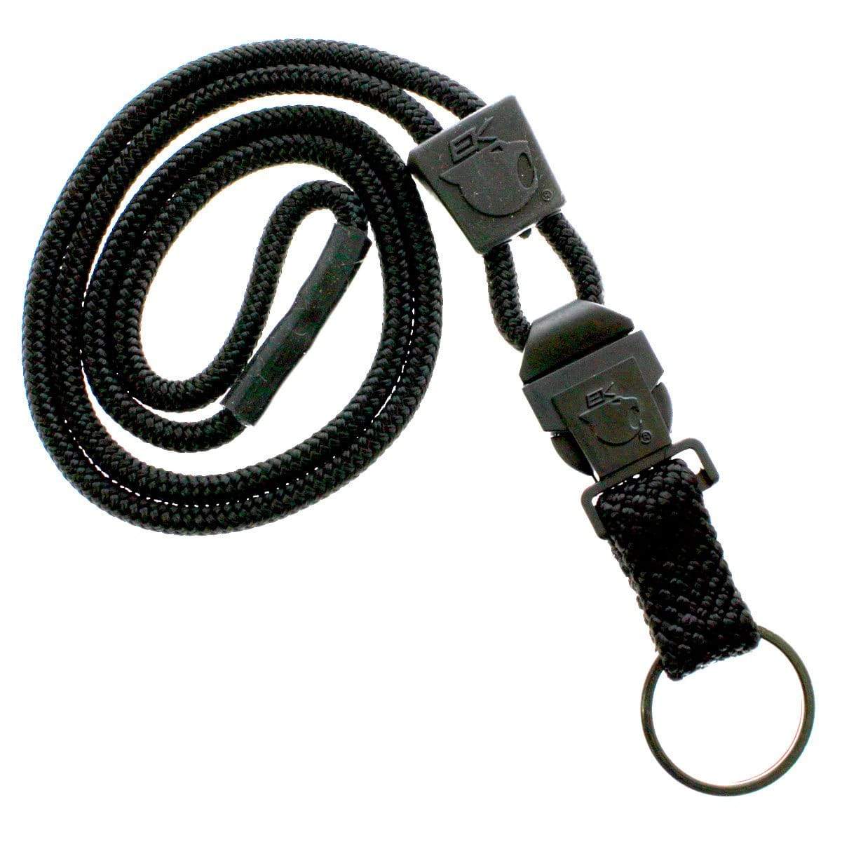 Black EK Lanyard Plus with Detachable Key Ring (10028) by EK USA 10028-Black