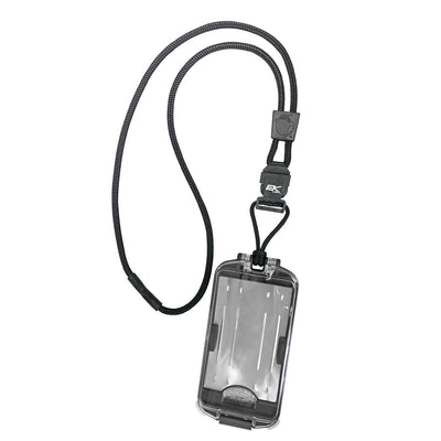 EK USA Guardian RFID Blocking Hard Shell Badge Holder with Detachable Lanyard (10935)