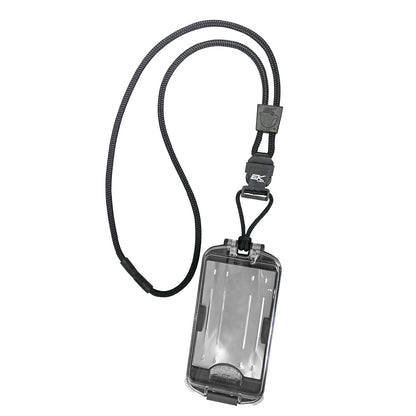 Black EK Guardian ID Badge Holder with Detachable Lanyard (10935) by EK USA. Sold by Specialist ID.