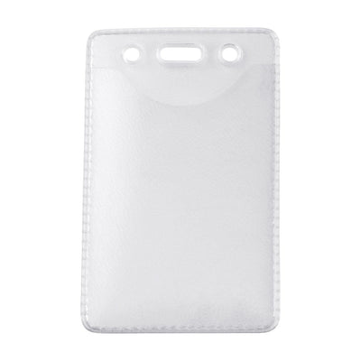 Clear Vinyl Anti-Static Vertical  Badge Holder 1815-1101