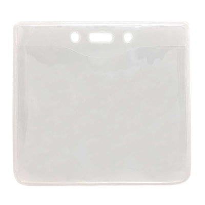 Clear PureClear Horizontal 4X3 Badge Holder (P/N 1815-1125)