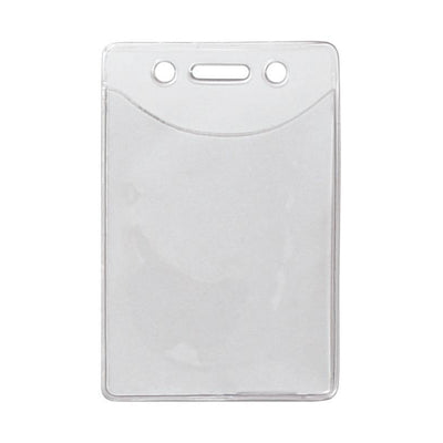 Clear Vinyl Vertical Anti-Print Transfer Badge Holder (P/N 1815-1150)