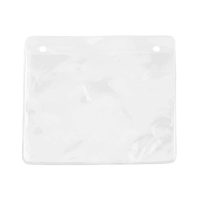 Clear Vinyl Holder With Two Attachment Holes (P/N 1815-5002)