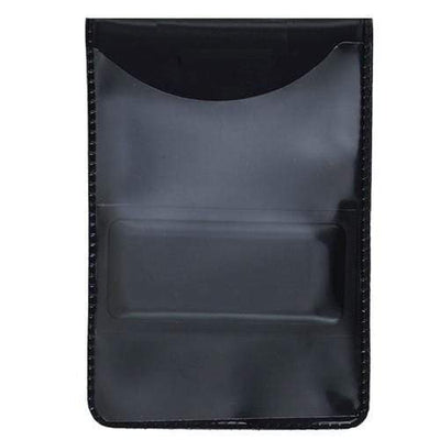 Magnetic Badge Holder for Shirt Pocket or Belt - Vertical Fold Over Single Card Holder (1835-1150)