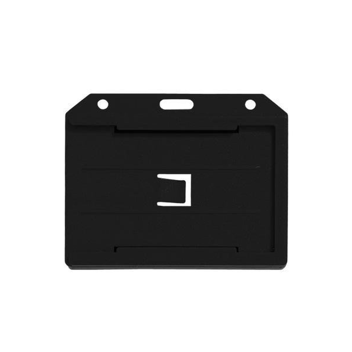 Black 2-Sided Horizontal Multi-Card Holder (1840-305X) 1840-3051