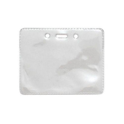 Clear Vinyl Anti-Static Horizontal Proximity Badge Holder 1840-5001