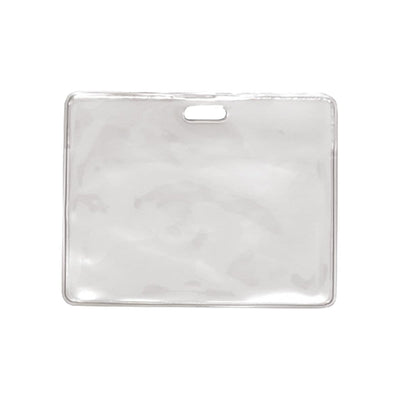 Clear Flexible Vinyl Horizontal Proximity Card Holder (P/N 1840-5010)