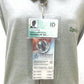 Clear 4" X 7 1/2" Vinyl Vertical Large Badge Holder With Two Pockets (P/N 1840-5052) 1840-5052